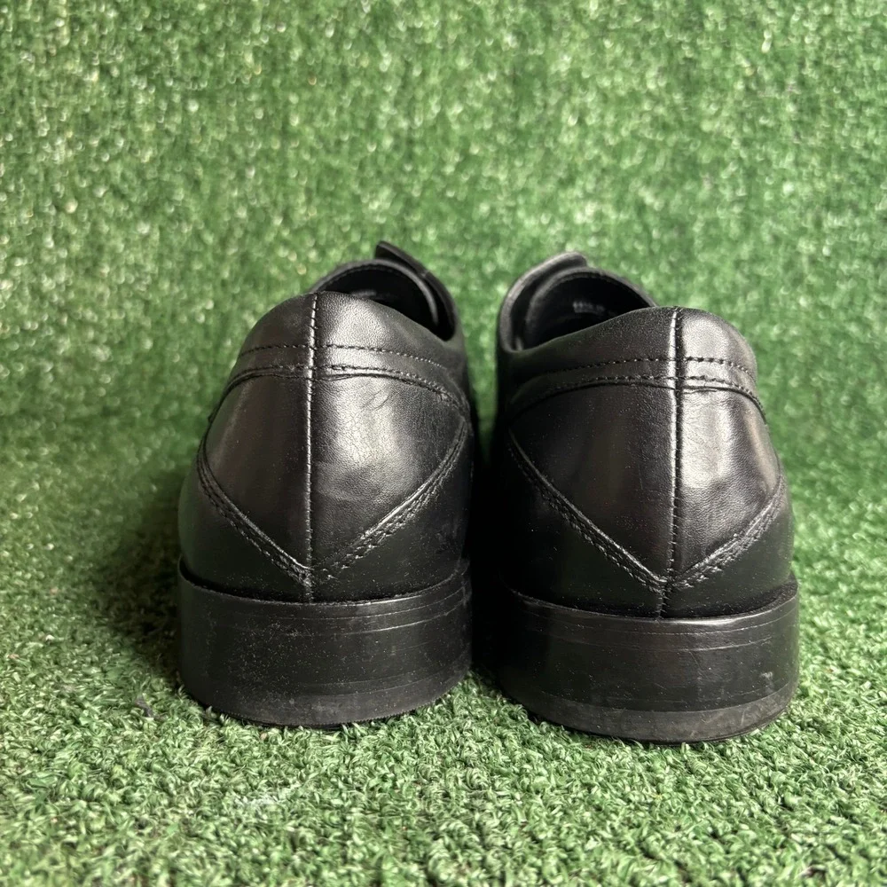 Florsheim 18358-01 Cap Toe Leather Oxford Formal Dress Shoe Black Mens Sz 11.5 D